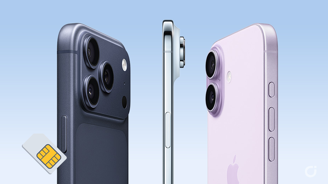 I nuovi iPhone 17 richiedono una eSIM o possono essere utilizzati ancora con una SIM fisica?